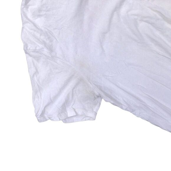VINTAGE True Religion Shirt XXL BUDDHA LOGO CREW White - Picture 9 of 11